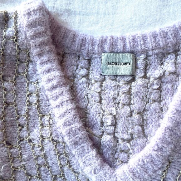 Rachel Comey Barnello sweater in Lavender - size S - Picture 4 of 7